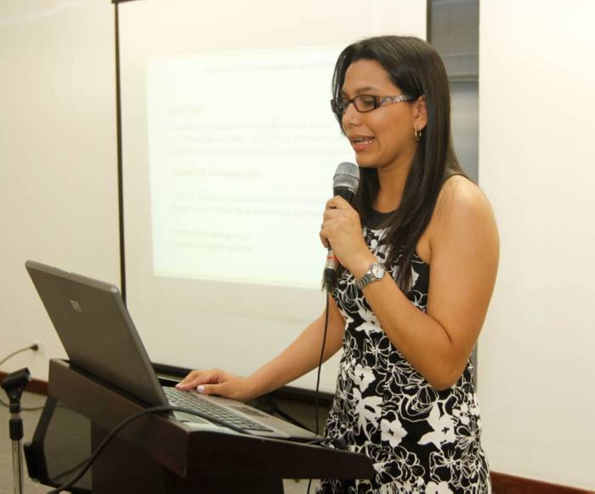 Nathalie Berrío, coordinadora del Observatorio de la Contratación Estatal de Funcicar. Aroldo Mestre