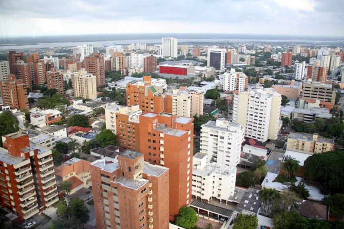 Panorámica de Barranquilla, Atlántico. Colprensa.