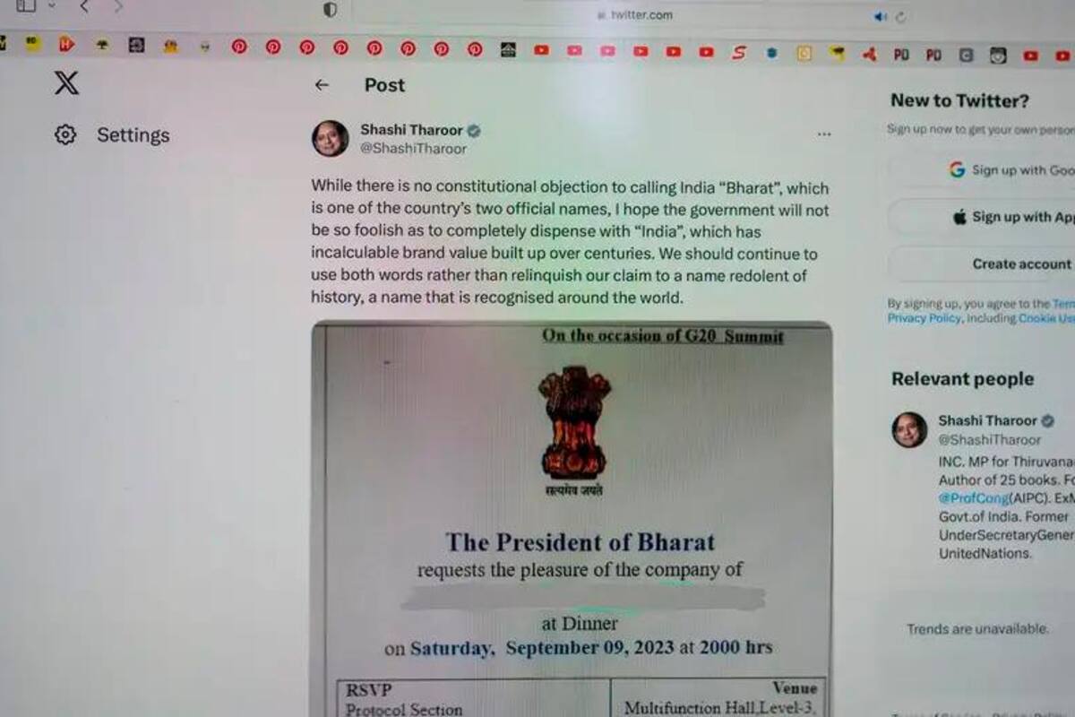India ya comienza posicionar el nuevo nombre que quiere: Bharat