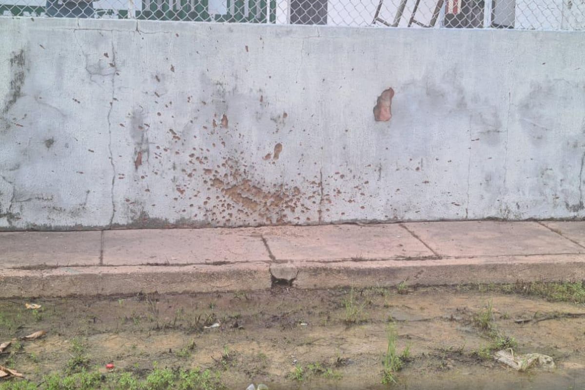Atentado contra la estación de Policía de San Marcos