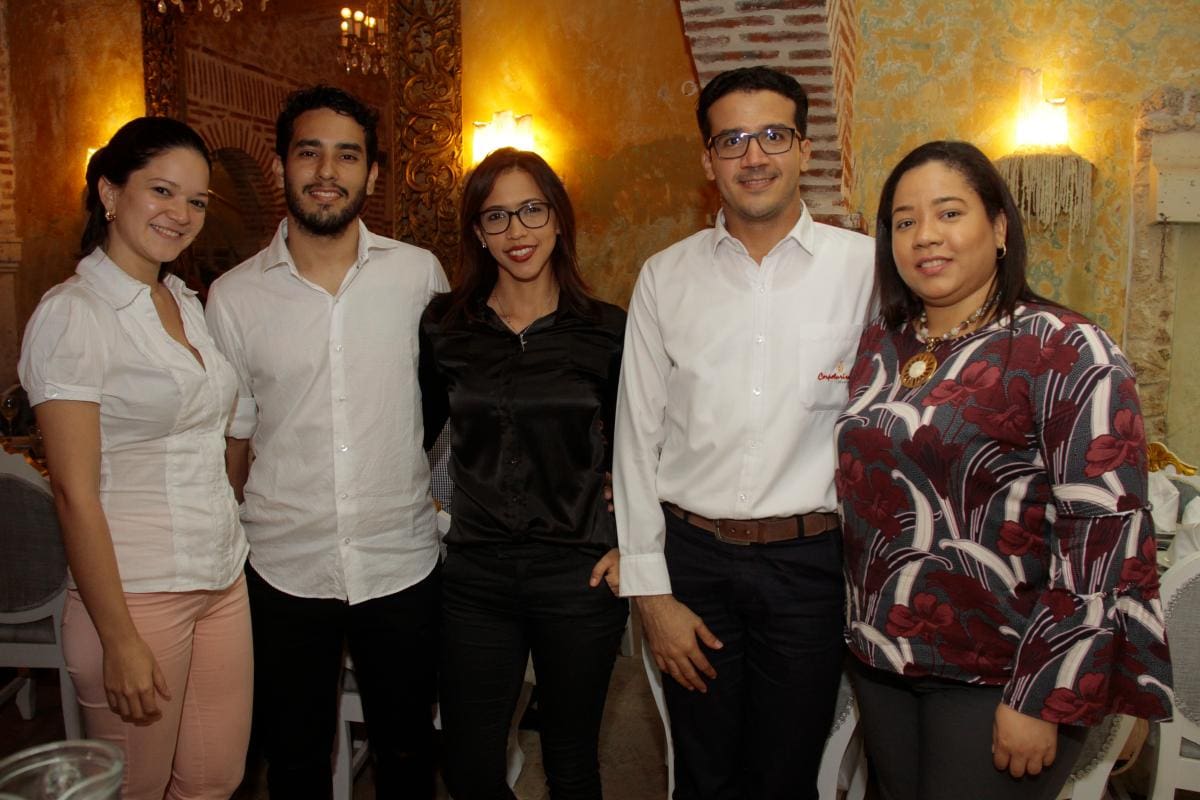 María Camila Carrascal, Manuel García, Irina Hernández, Héctor González y Gloria Arias.
