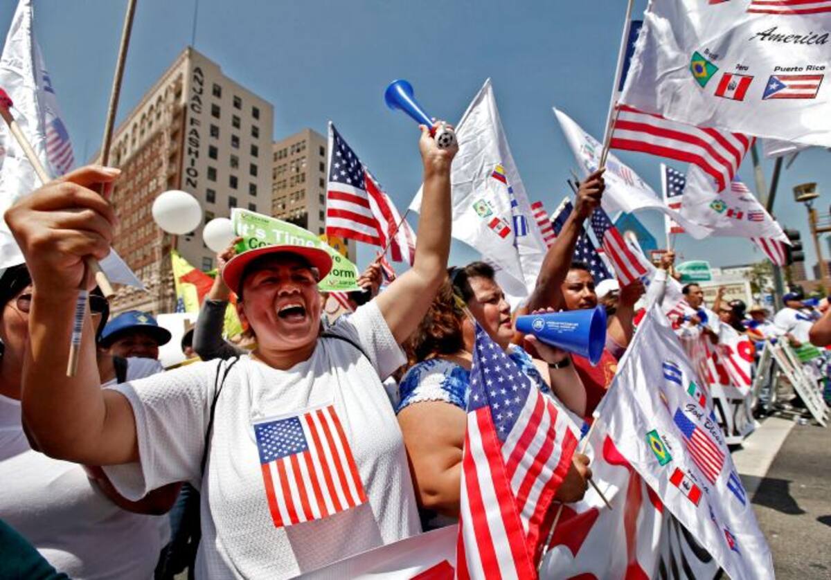 Las marchas se realizaron en Los Ángeles, Chicago, Nueva York, Phoenix (Arizona) o Birmingham (Alabama). AP Nick Ut