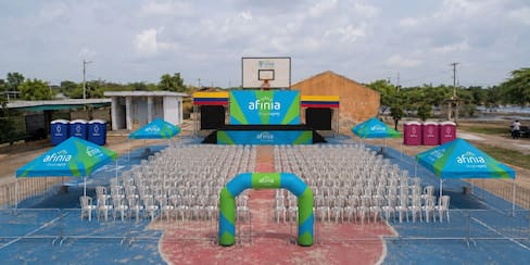 Afinia lleva la fiesta del Mundial a Bocachica con la Tribuna de la Energía