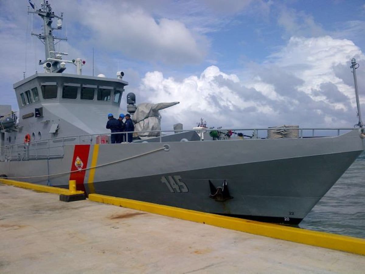 Llega a San Andrés el ARC 11 de Noviembre. CORTESÍA