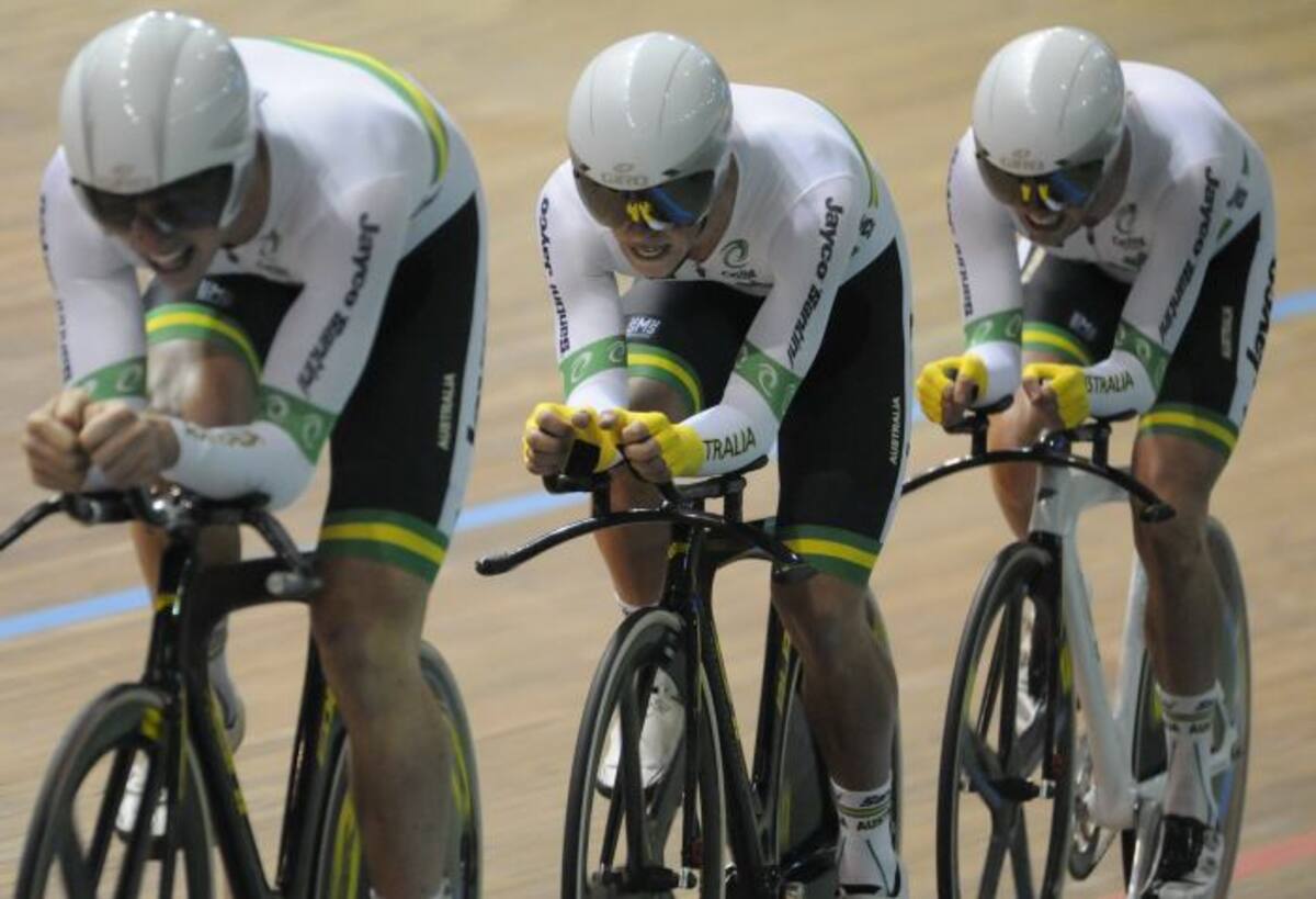 Mundial de Ciclismo en pista. COLPRENSA