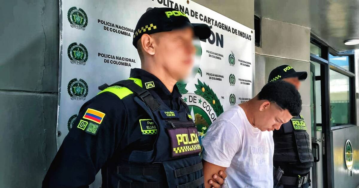 Video: Video: así cayó alias ‘Querubín’, involucrado en varios atracos en Cartagena
