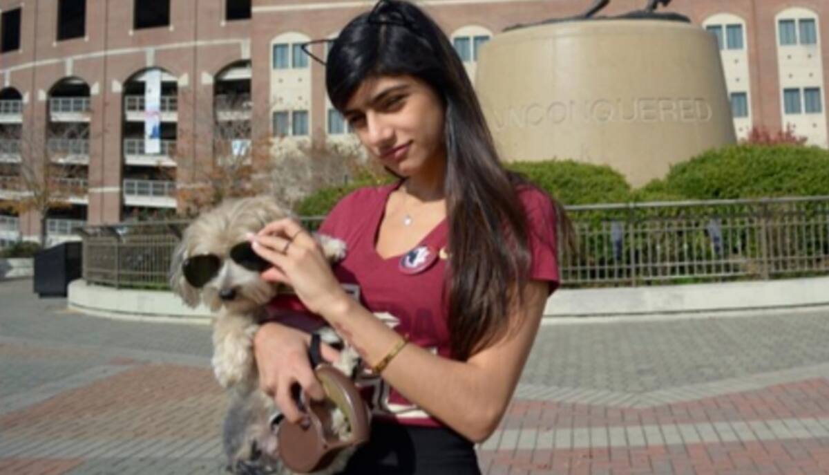 Mia Khalifa. Tomado de Internet