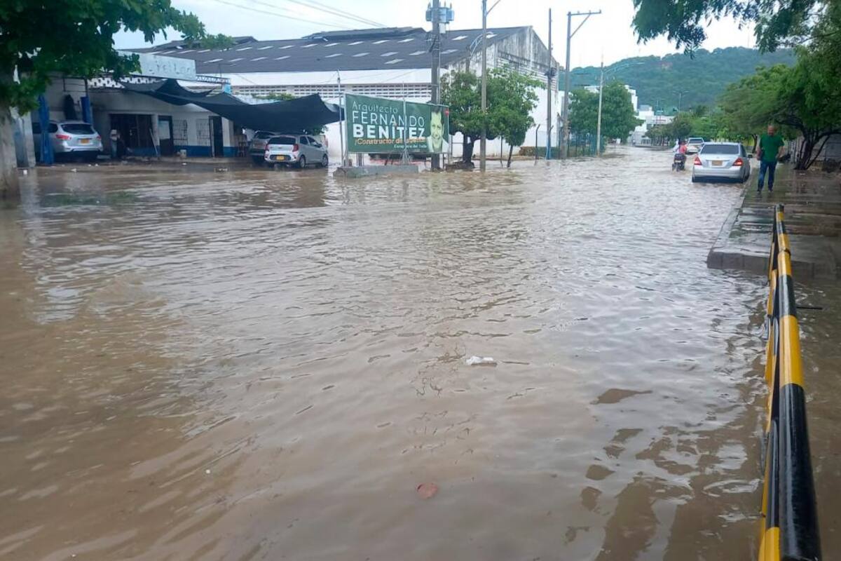 Fotos: lluvias causan estragos en Cartagena