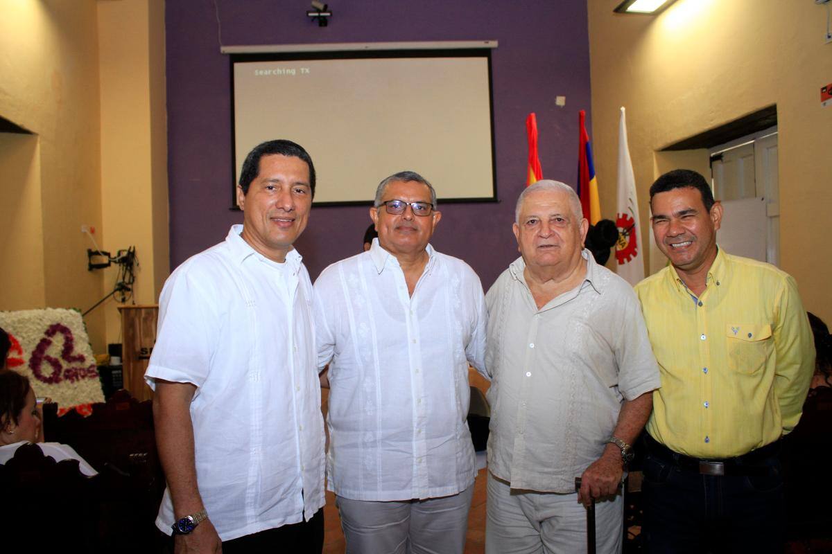 Rafael Ramírez, José Jalal, Guido Angulo y Johny Uparela.