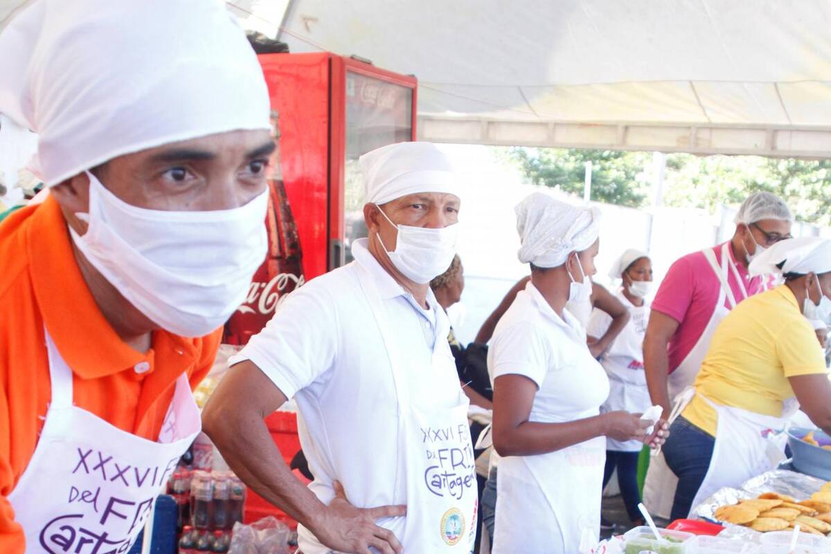 Los nombres más curiosos de las arepas en el Festival del Frito Cartagenero
