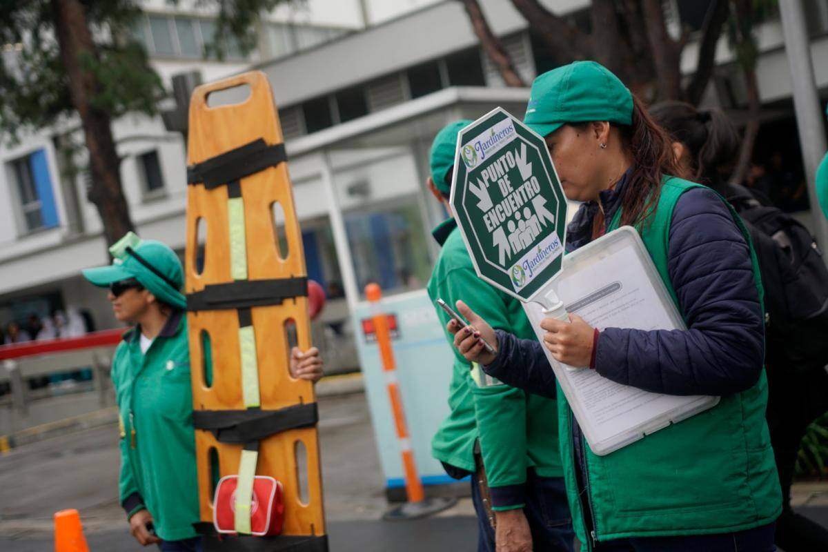 Hoy se realiza el simulacro nacional de respuesta a emergencias