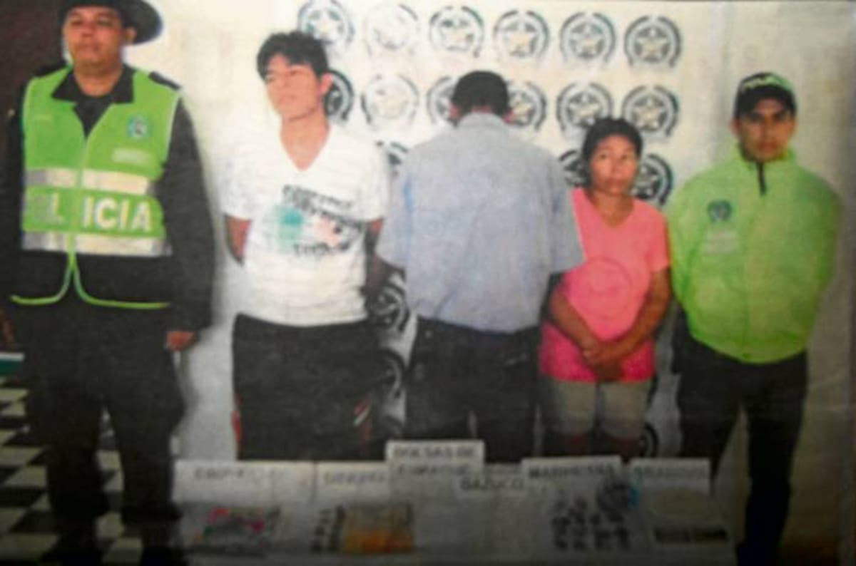 Los capturados quedaron a disposición de la Fiscalía en el municipio de Sahagún, Córdoba.