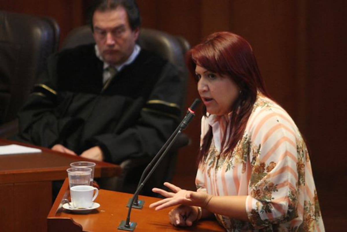 Ante la Sala Penal de la Corte Suprema de Justicia, la ex congresista Yidis Medina aseguró que vino "a aprender la corrupción fue acá con el Gobierno del ex presidente Álvaro Uribe Vélez. COLPRENSA