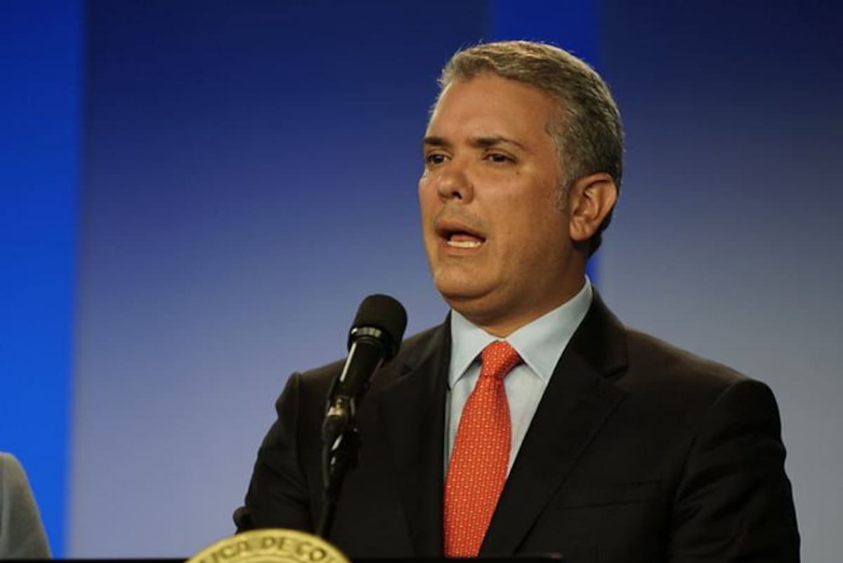 Iván Duque, presidente de Colombia. Colprensa