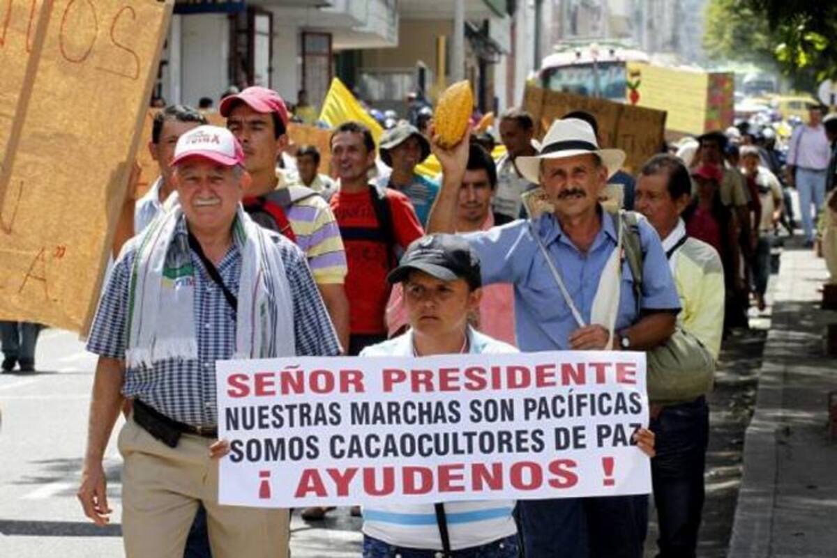 En todo el país se vive el paro nacional agrario. COLPRENSA
