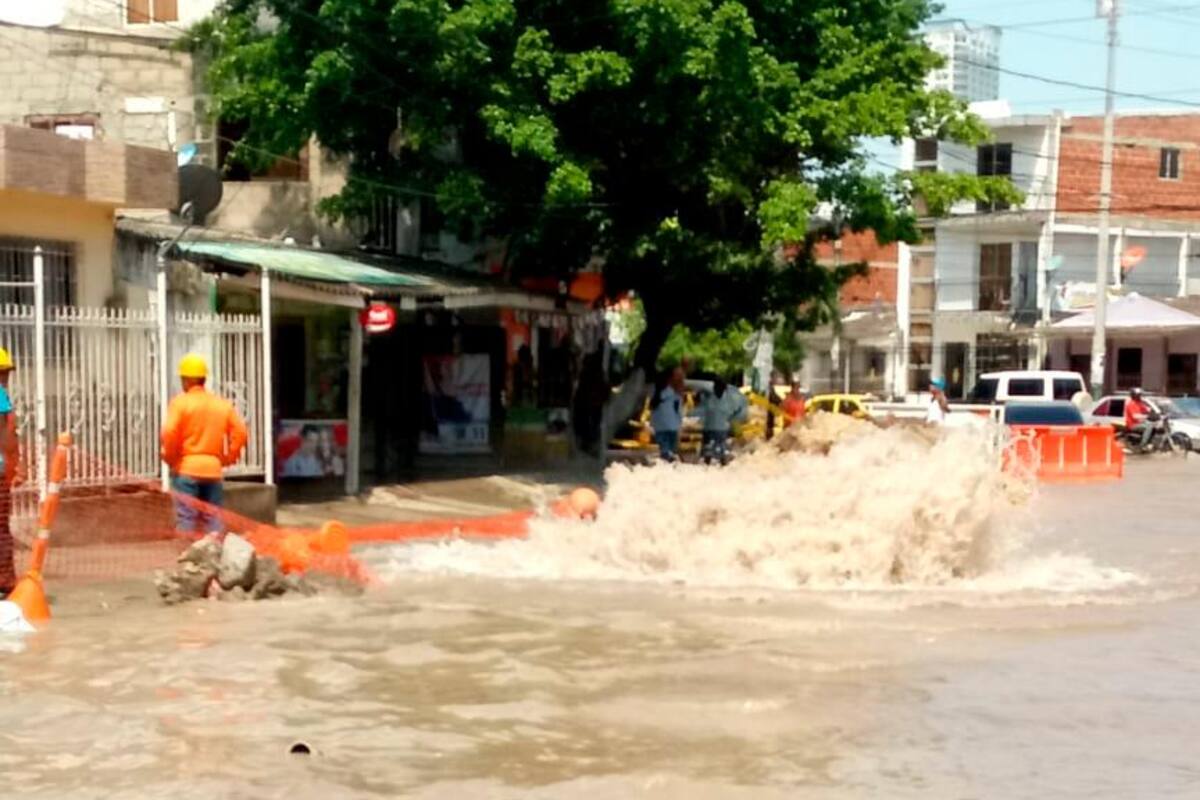 “Aguas de Cartagena no sabía que por allí pasaba la tubería”: Consorcio