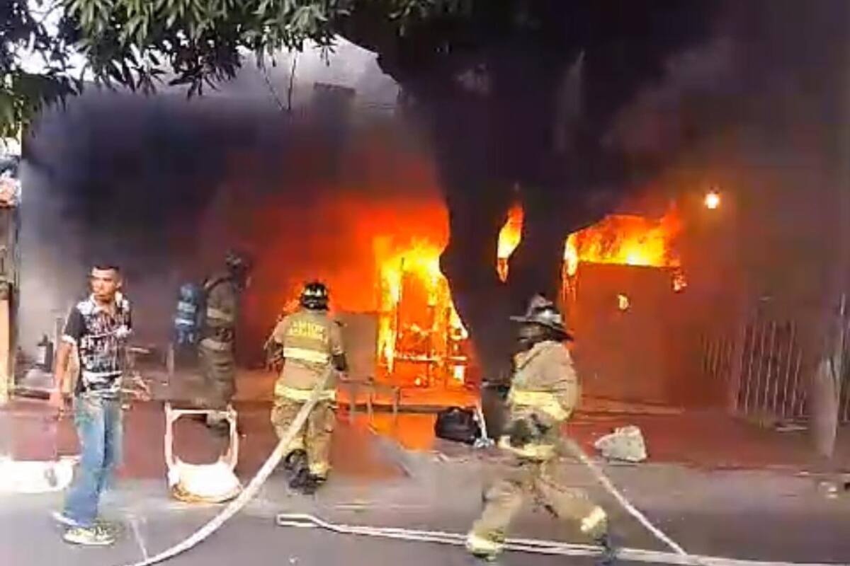 ¡Qué tragedia! Un menor de 3 años y una mujer murieron durante un incendio