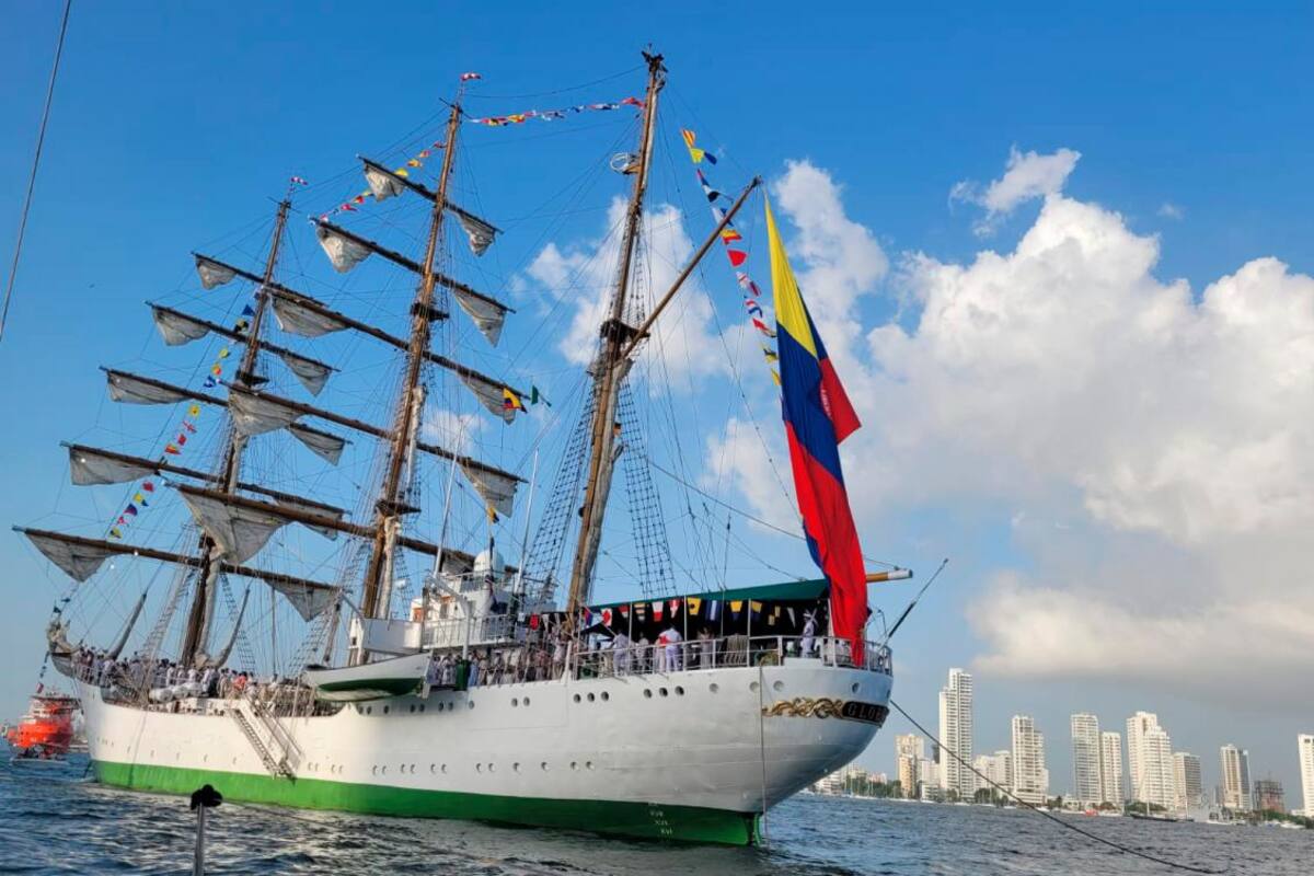 Las curiosas historias de los 5 buques que participan en el Sail 2022