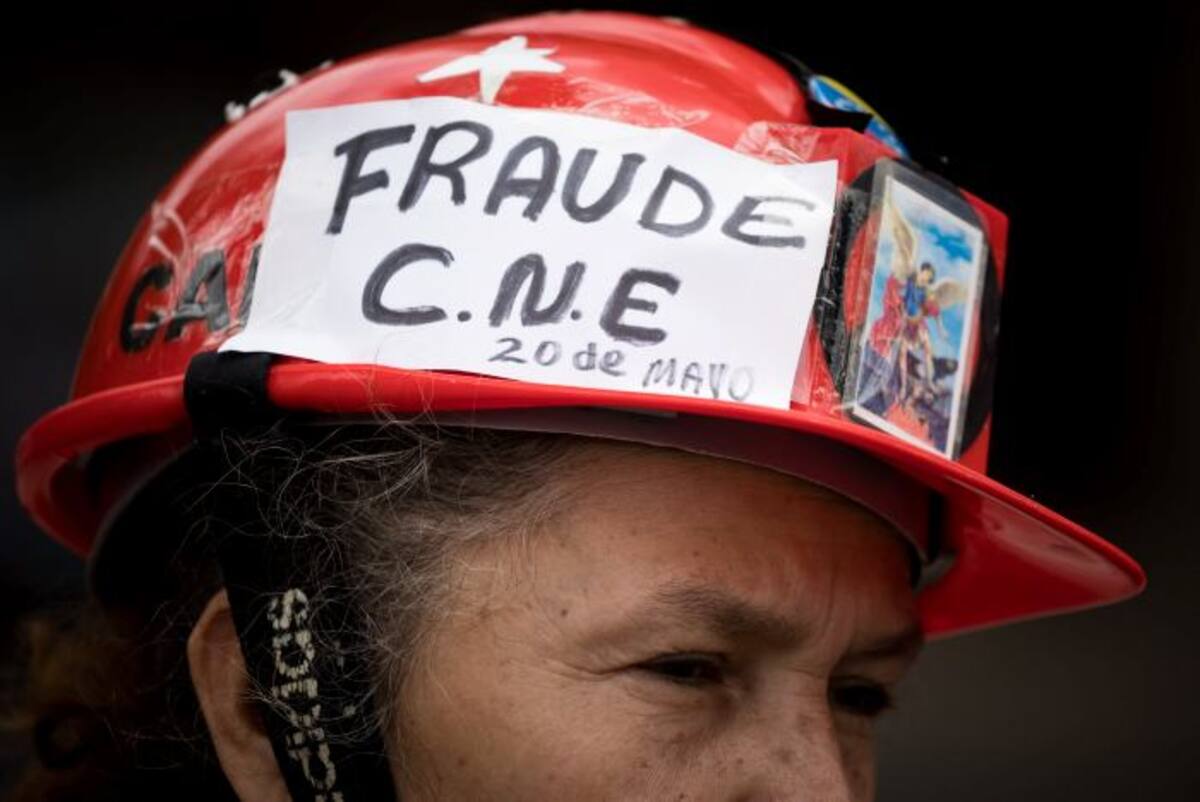 Manifestantes participaron en varias protesta contra el resultado de las elecciones presidenciales en Venezuela. EFE Miguel Gutiérrez
