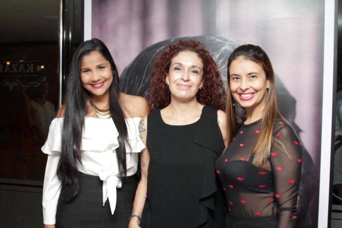 Paola Ortiz, Luz Díaz y Paola Cavalli. NAYIB GAVIRIA