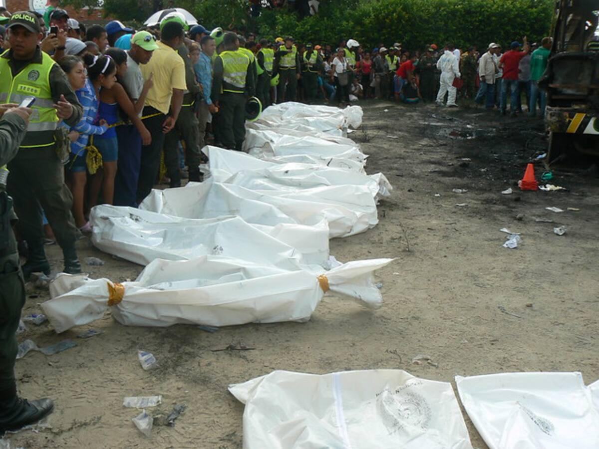 Tragedia en Fundación, Magdalena. COLPRENSA