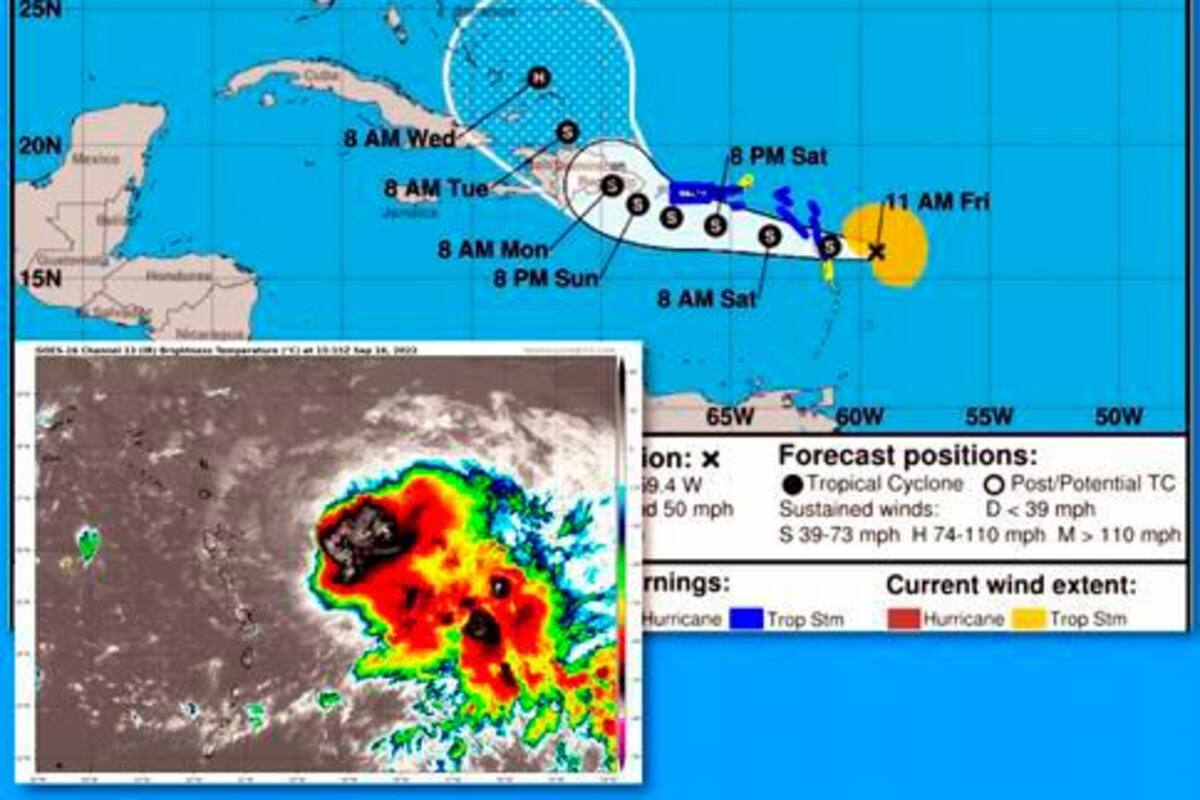 Tormenta tropical Fiona: un muerto en la isla de Guadalupe tras su paso