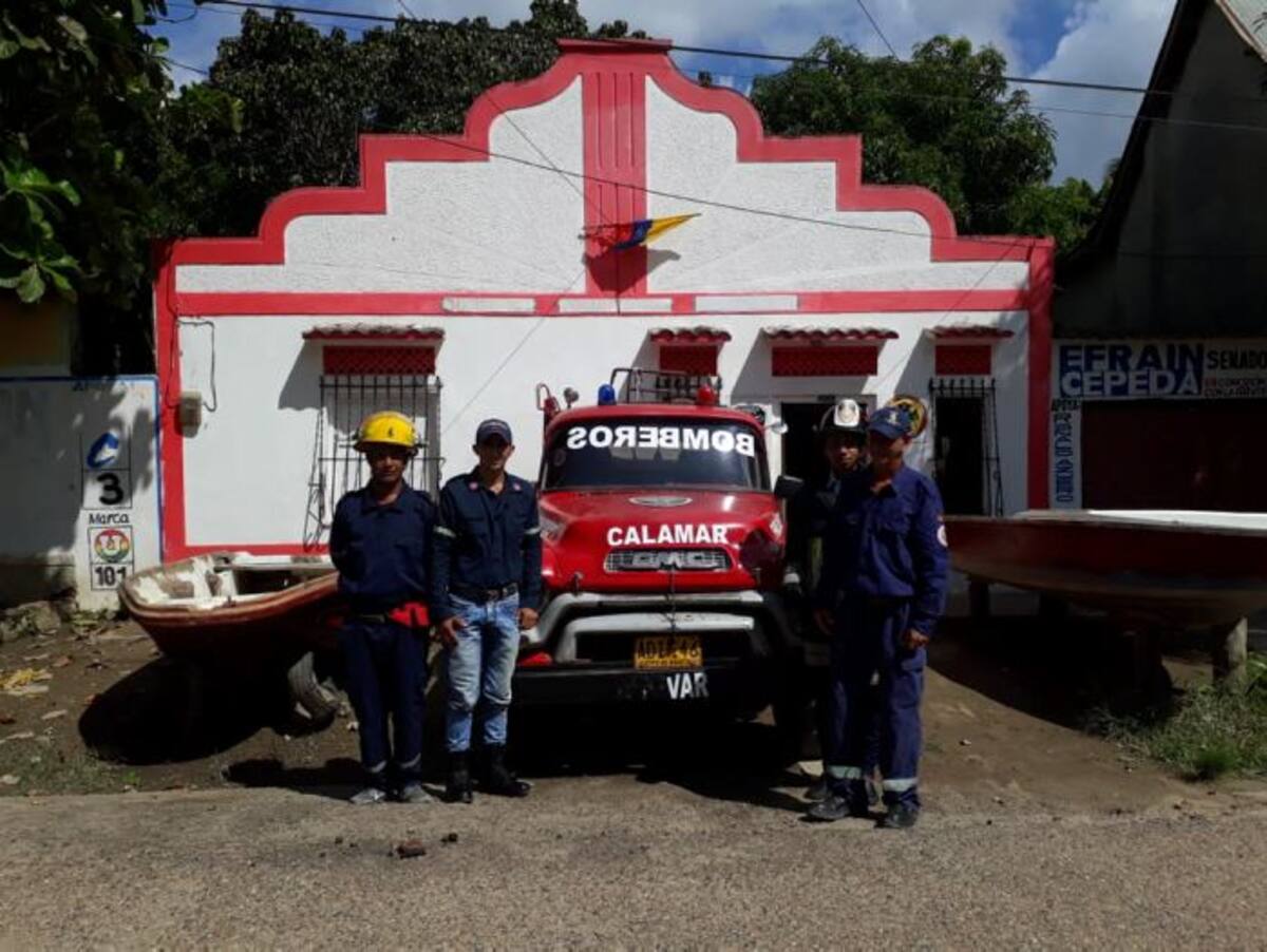 El cuerpo de bomberos está conformado solo por 20 voluntarios. Lila Leyva