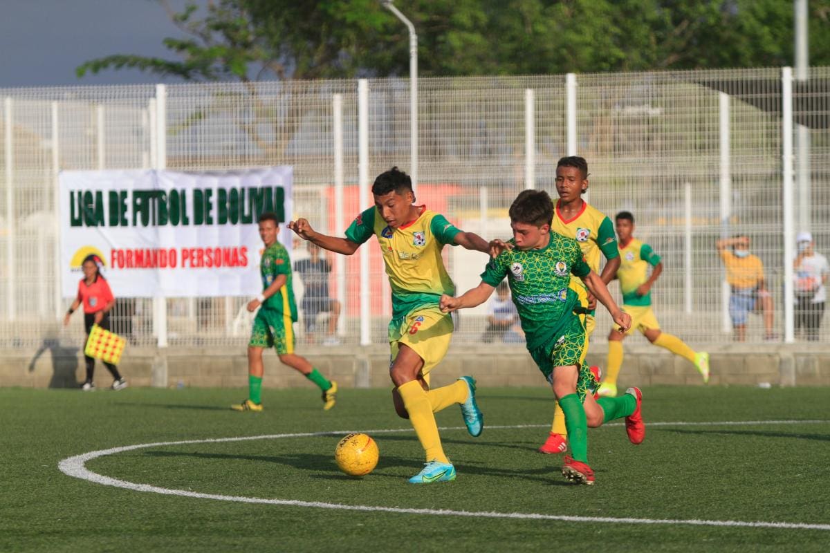Bolívar, por el triunfo ante Atlántico en el Nacional Infantil de Fútbol