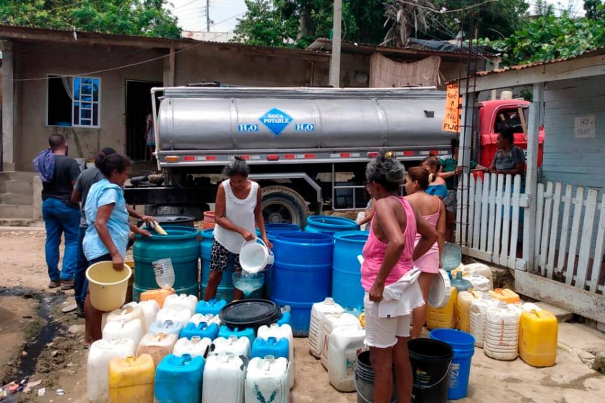 En Cerros de Albornoz piden mayor suministro de agua