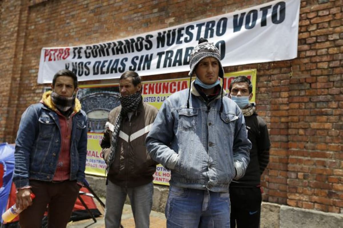 El pasado miércoles 13 de agosto, Gustavo Petro enfrentó una huelga de hambre realizada por varios toreros colombianos que exigen que se reanuden las corridas de toros en Bogotá. AP Fernando Vergara