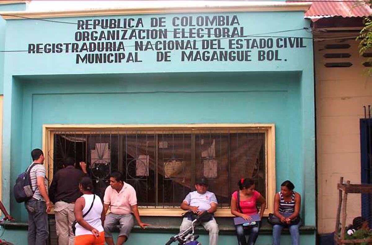 El intento de fraude fue impedido por efectivos de la Policía y funcionarios de la Registraduría. ARCHIVO