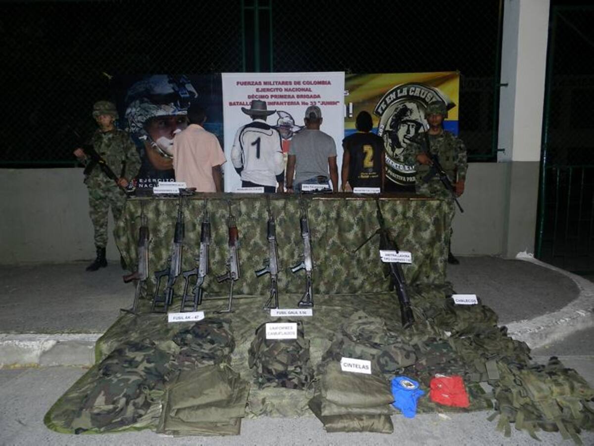 Capturada inegrantes de banda criminal ARCHIVO