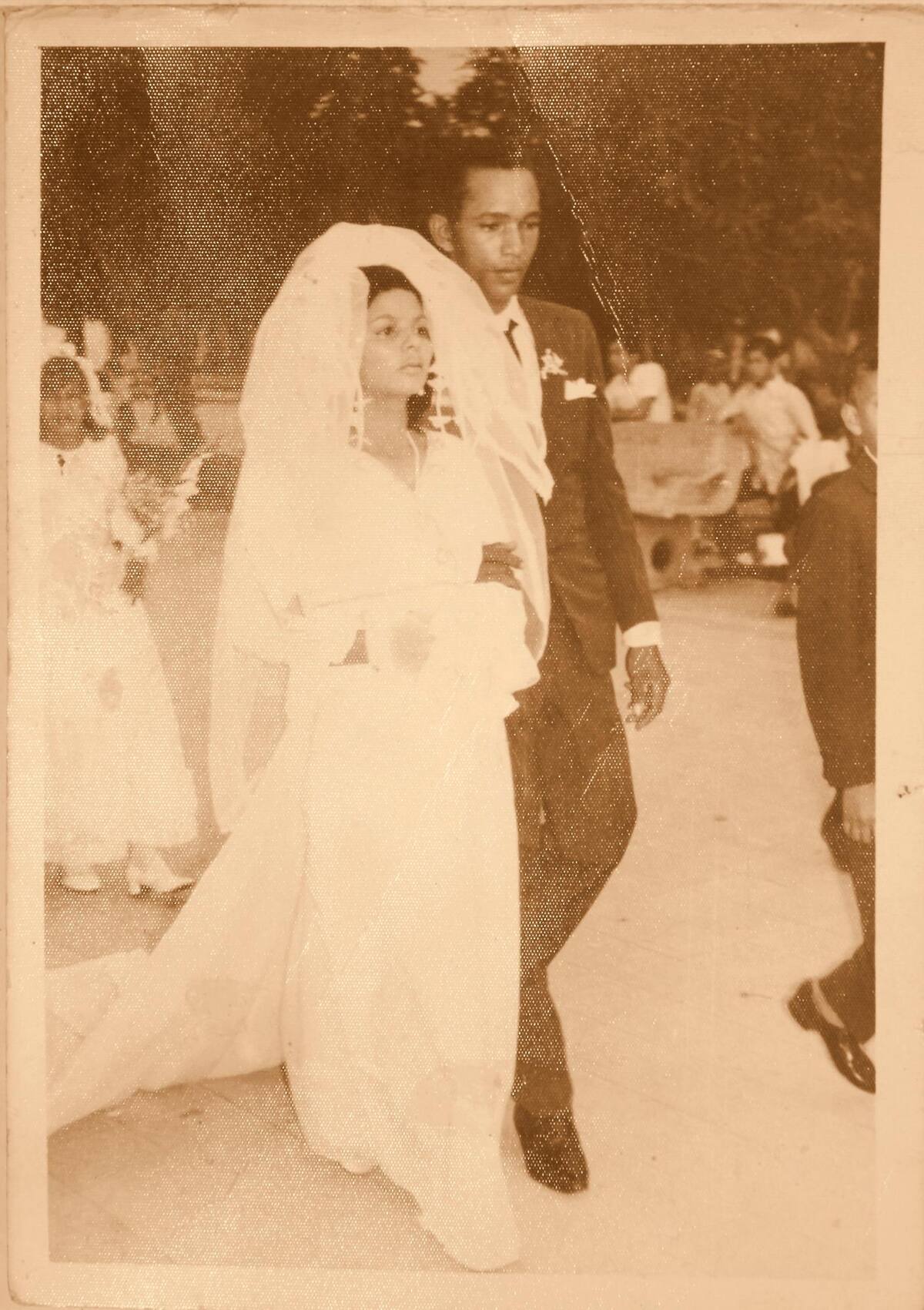 César Martínez y Roquelina Pájaro se casaron hace cincuenta años.//Foto: Archivo personal.