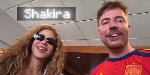 Shakira y MrBeast se unen por Colombia: esta es la promesa que hicieron
