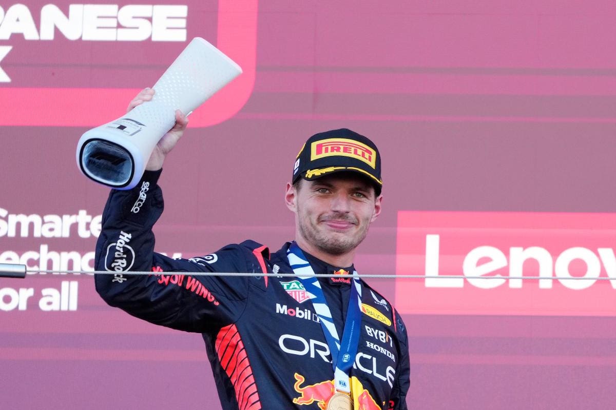 Max Verstappen y Red Bull sonrieron en el Gran Premio de Japón