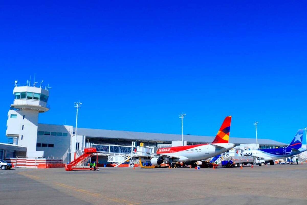 Reportan crecimiento del 5% en vuelos internacionales a Colombia