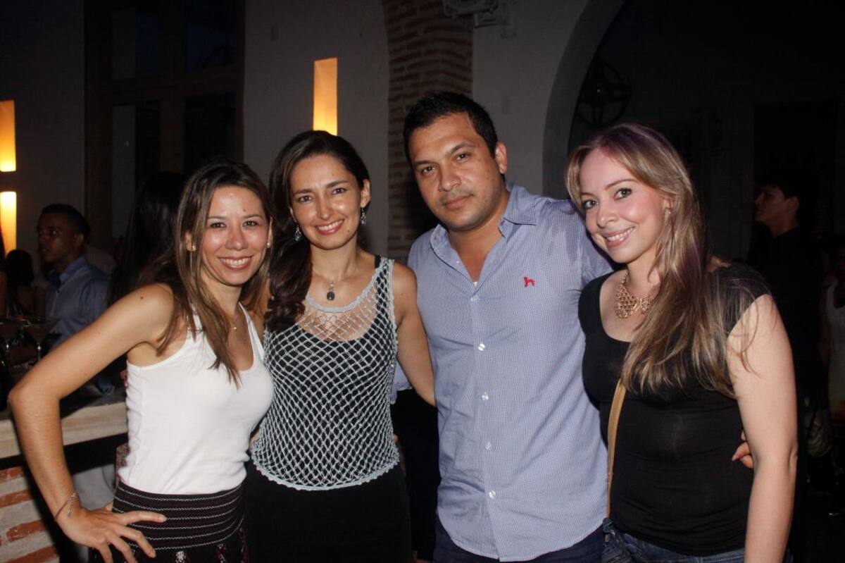 Andrea García, María Herreros Garzón, Nelson Osorio y Katy Geney.