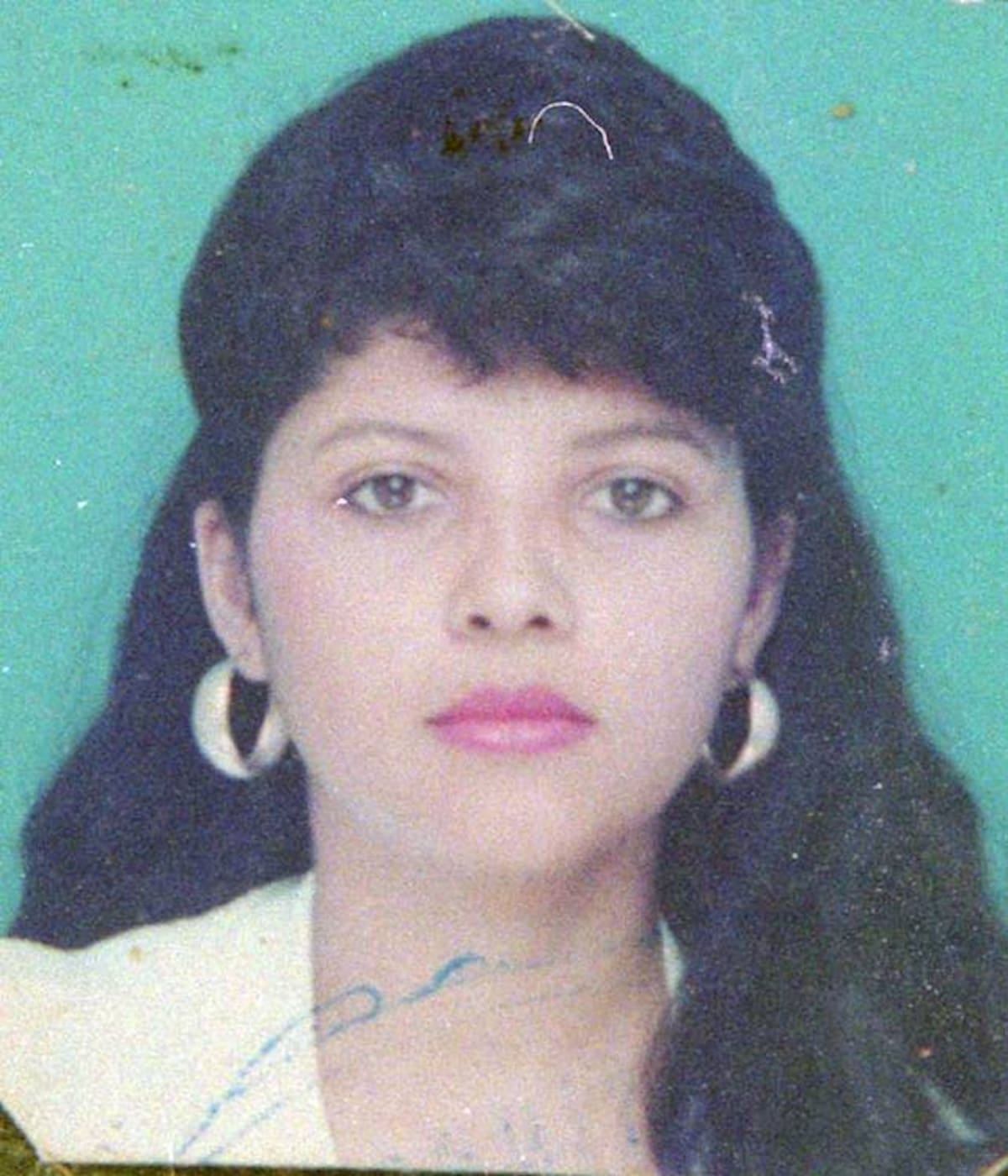 Liliana Ayola, mujer asesinada por Efrén Calderón. Archivo