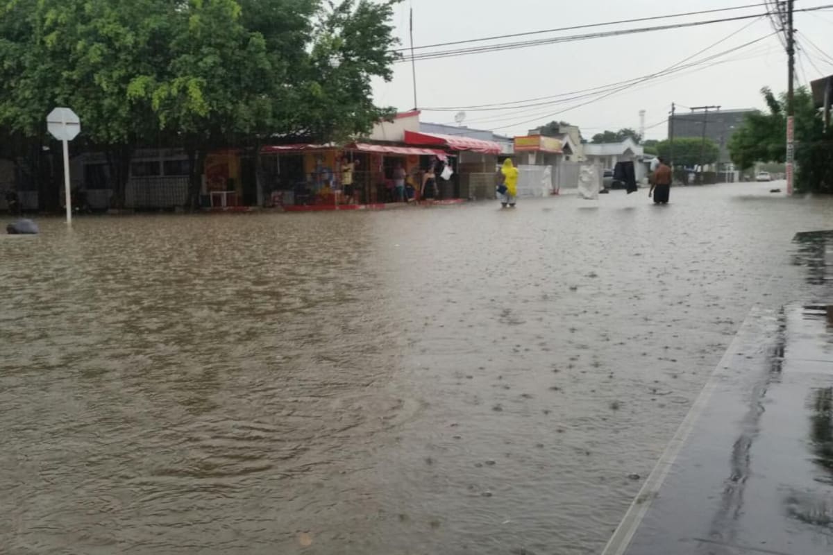 Montería en emergencia, tras la lluvia más fuerte del año