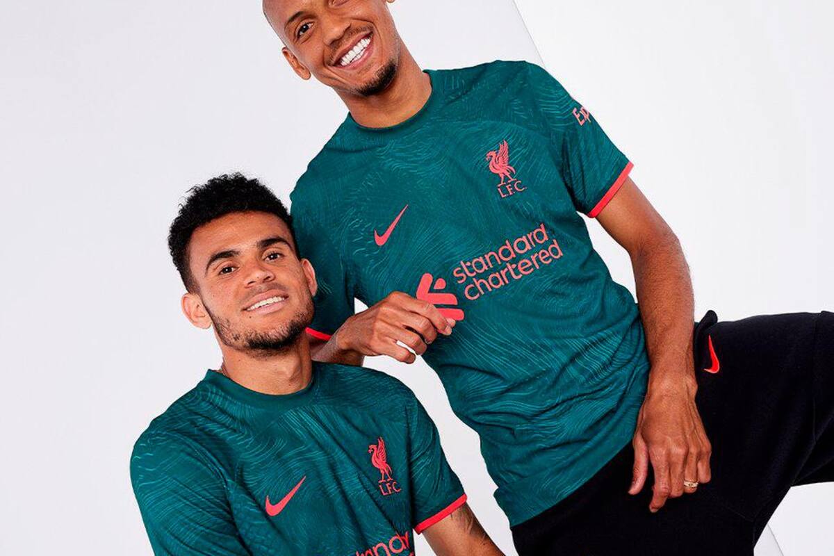 ¿Te gusta la nueva camiseta del Liverpool? Luis Díaz te la muestra