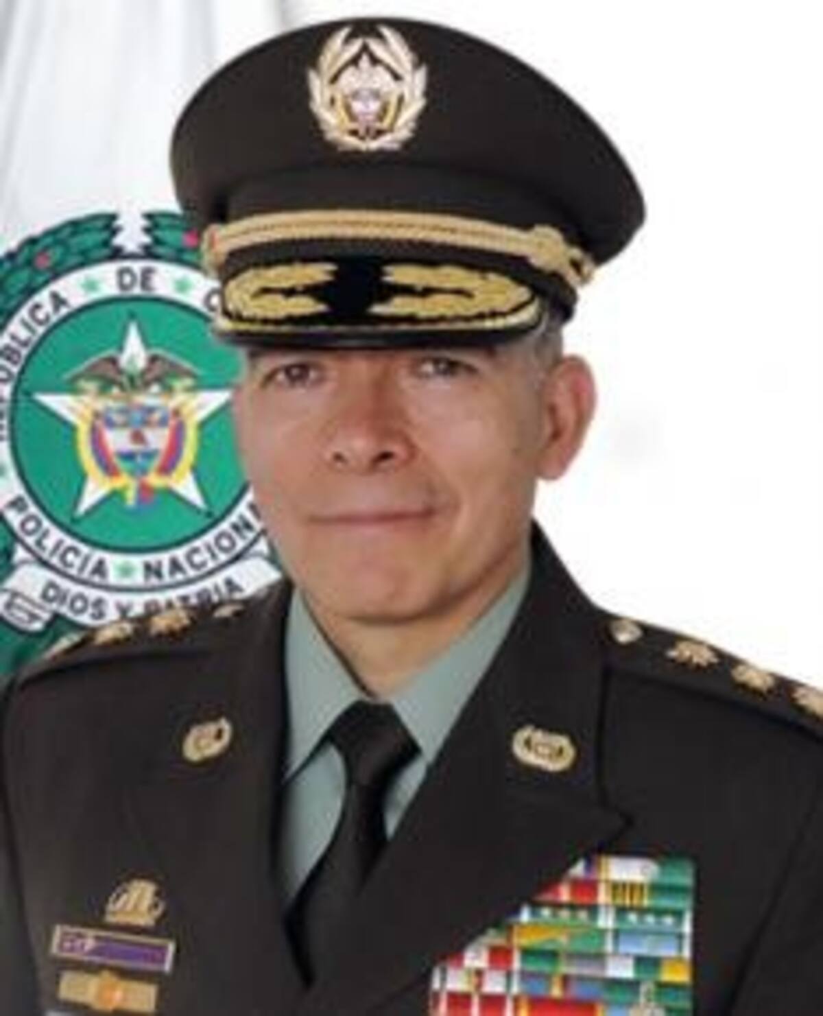 General Óscar Atehortúa, director General de la Policía Nacional.