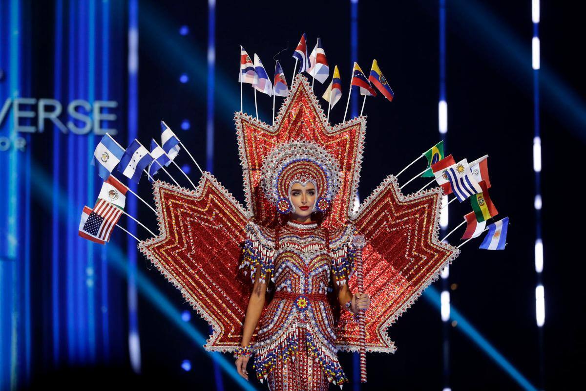 Miss Universe Canadá, Madison Kvaltin. //Foto: EFE.