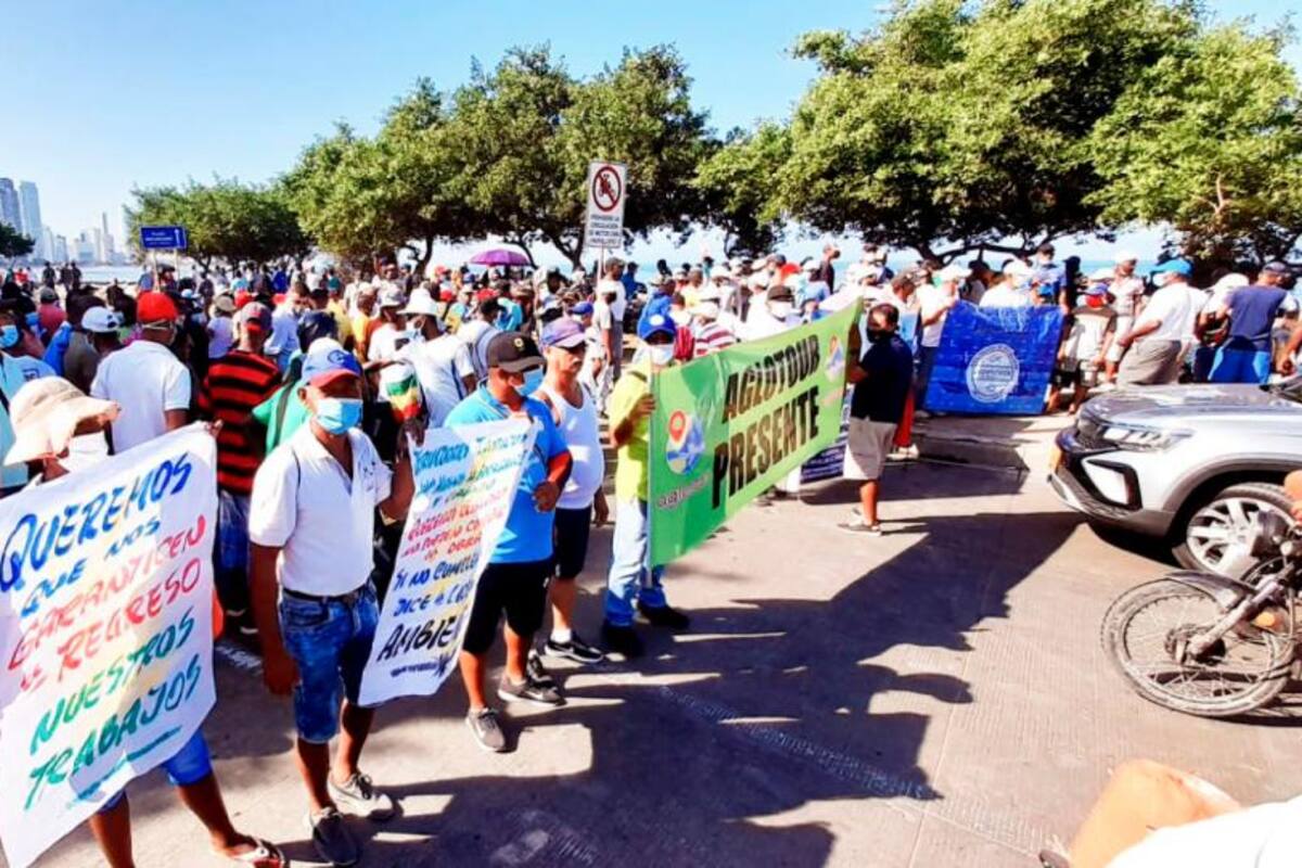 “No hay ninguna razón para preocuparse”: Múnera a protestantes en Bocagrande