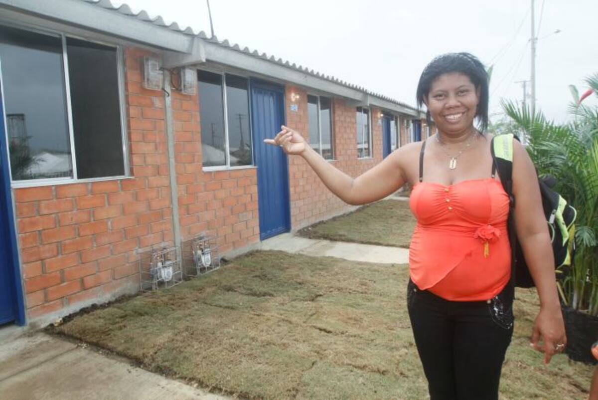 Marisela Salcedo no se cambia por nadie, próximamente una de estas será su casa. Julio Castaño