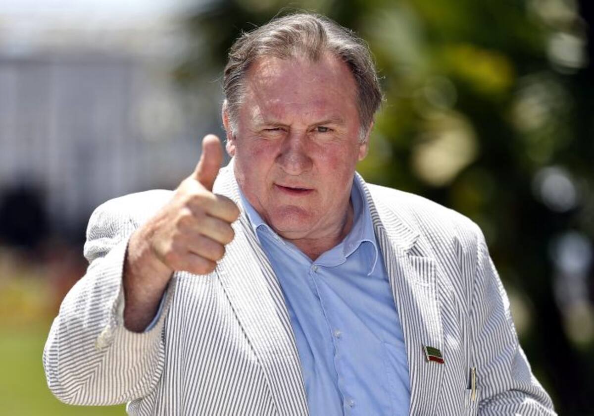 Gérard Depardieu AFP