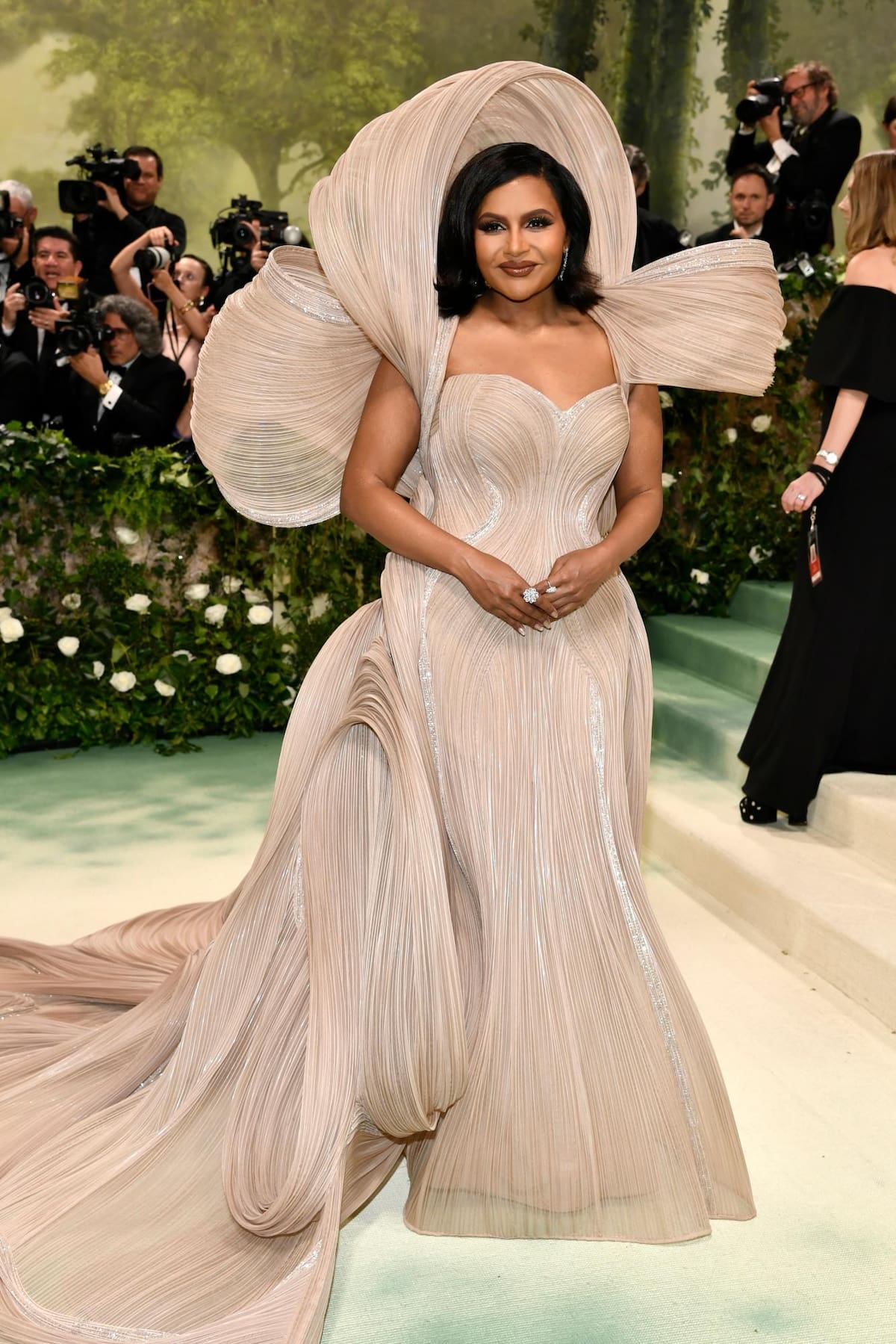 Mindy Kaling en la Met Gala. //Foto: AP.