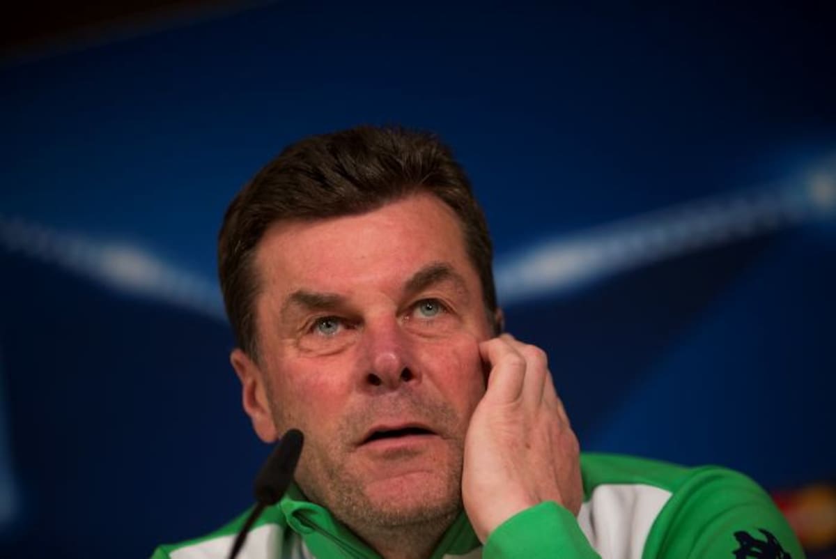 Dieter Hecking, entrenador de Wolfsburgo. AP Francisco Seco