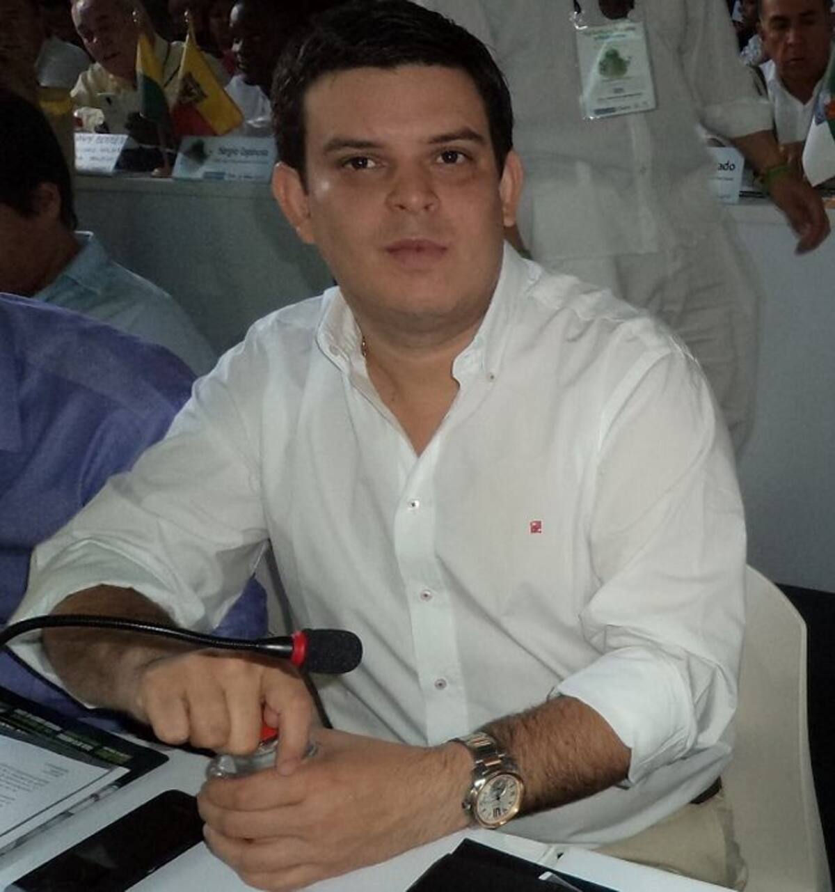 Alejandro Lyons, exgobernador de Córdoba. Cortesía