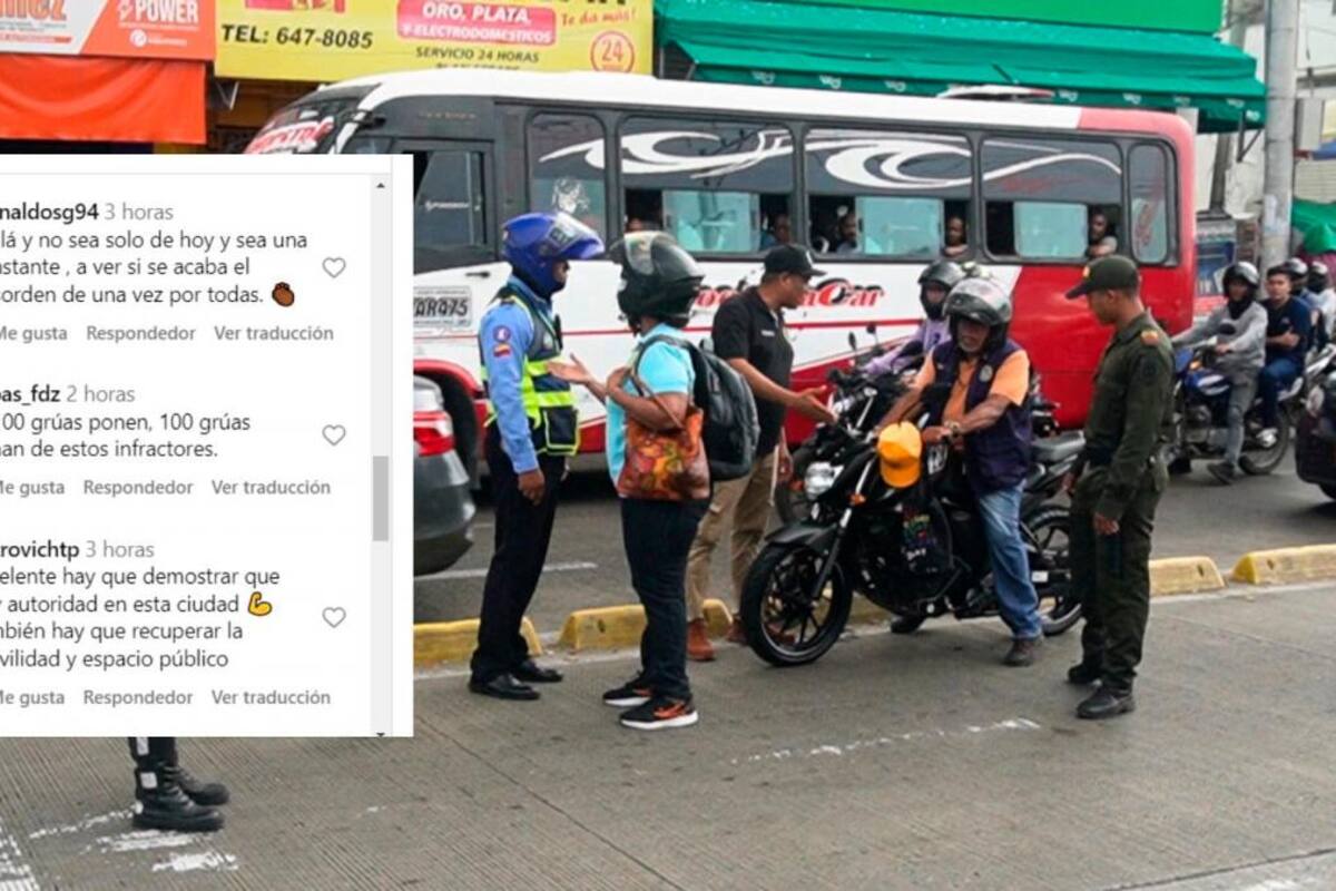 Video: grúa se lleva motos en Bazurto por invadir solobús, usuarios reaccionan