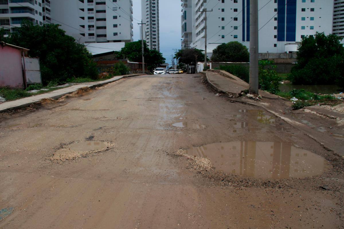 Obras en el Benjamín Herrera, paralizadas